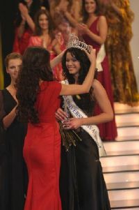Abschließende Wahl für Kroatien Miss Universe 2008.
