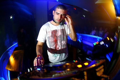 DJ Popof, elektro party - Prvi Harterin K.LJ.B-ing