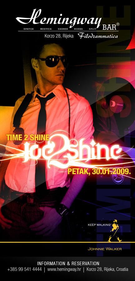 Time 2 Shine party in Hemingway Bar 