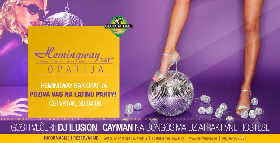 LATINO PARTY @ Hemingway Opatija