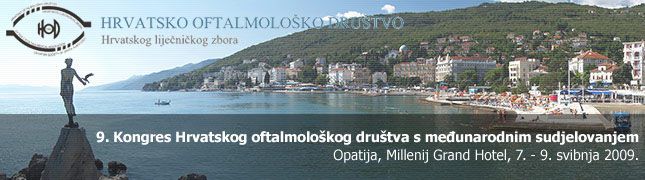 9th Congress of Croatian Ophthalmological Society with international participation