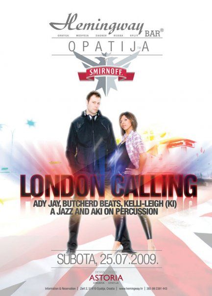 LONDON CALLING @ Hemingway Bar OPATIJA