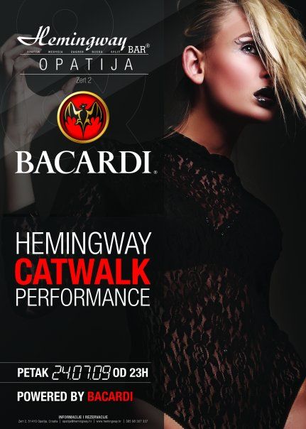 Hemingway Catwalk Performance @ Hemingway Bar Opatija