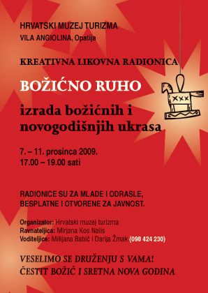 Likovna radionica 'Božićno ruho' @ Opatija