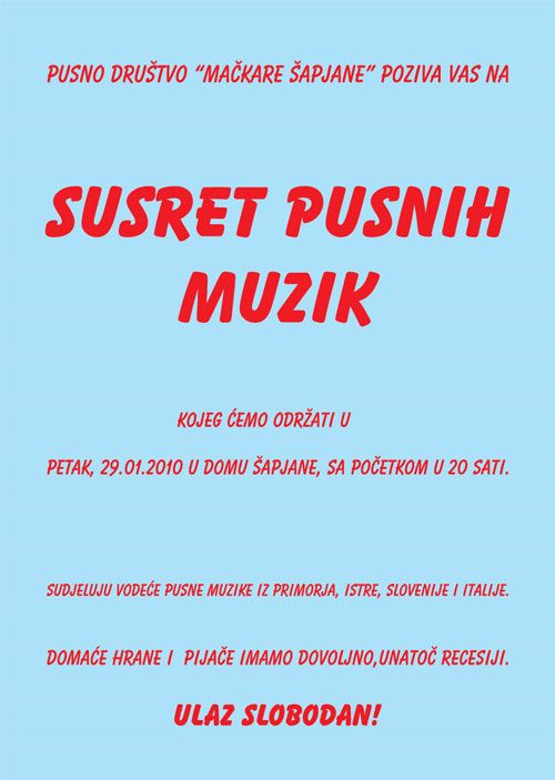 SUSRET PUSNIH MUZIK
