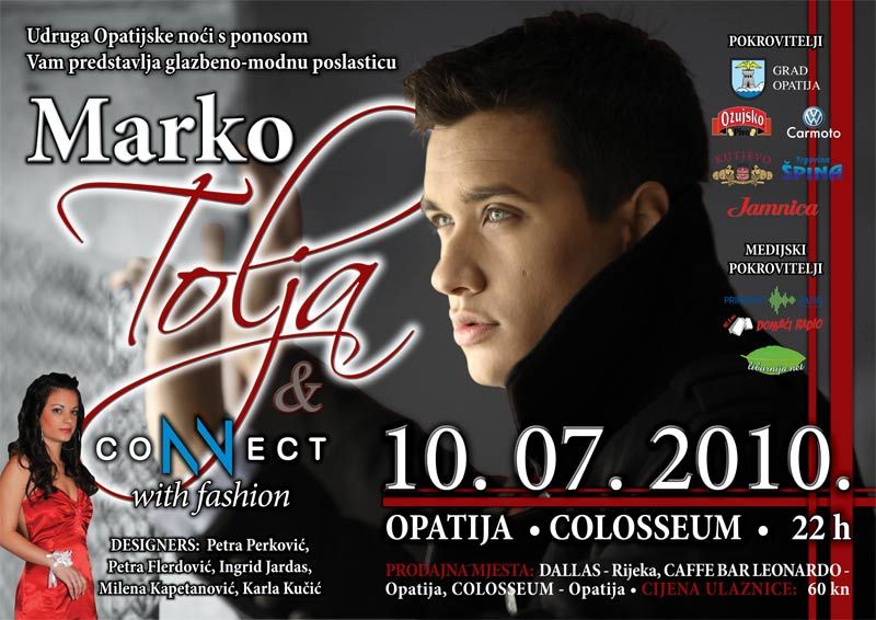 Koncert Marka Tolje i modna revija ''coNNect with fashion''