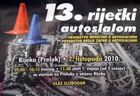 13th Rijeka Autoslalom