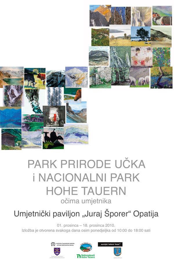 Nature park Ucka and the Hohe Tauern National Park through the eyes of artists