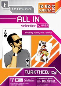 "ALL IN Selection" / TurkTheDJ (Zg) / promo JOKER CARD