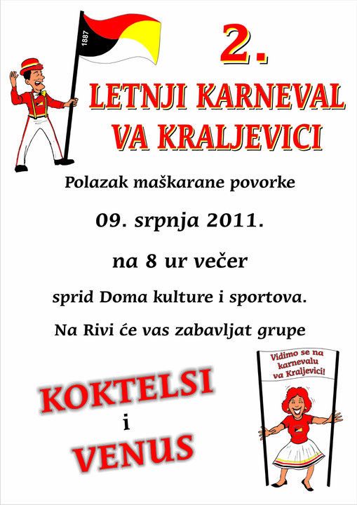 2. LETNJI KARNEVAL VA KRALJEVICI