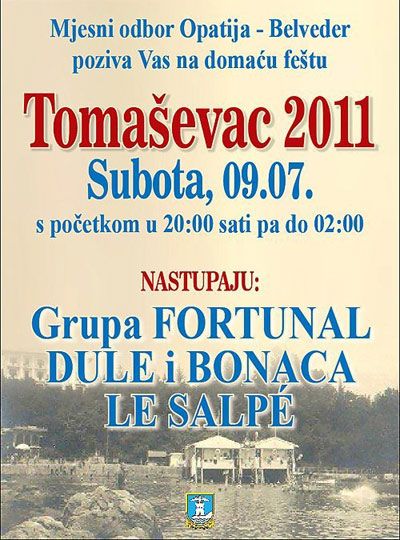 Tomaševac Fiesta 2011