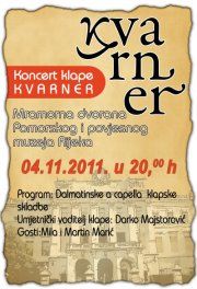 Concert by klapa Kvarner