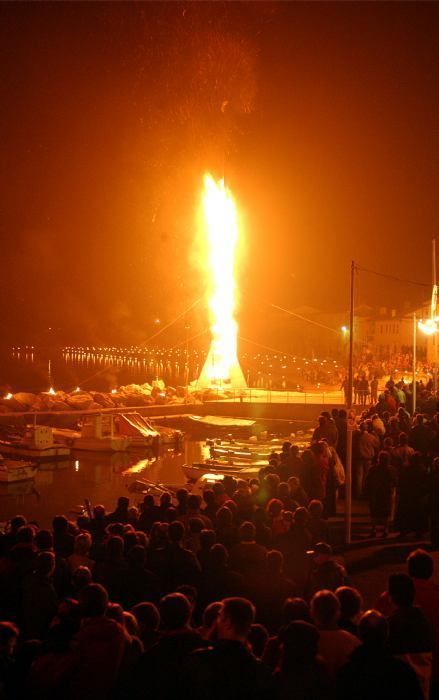 Burning of the carnival dummy in Mošćenička Draga