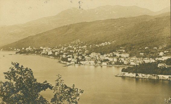 Kroatien auf historischen Panoramafotografien