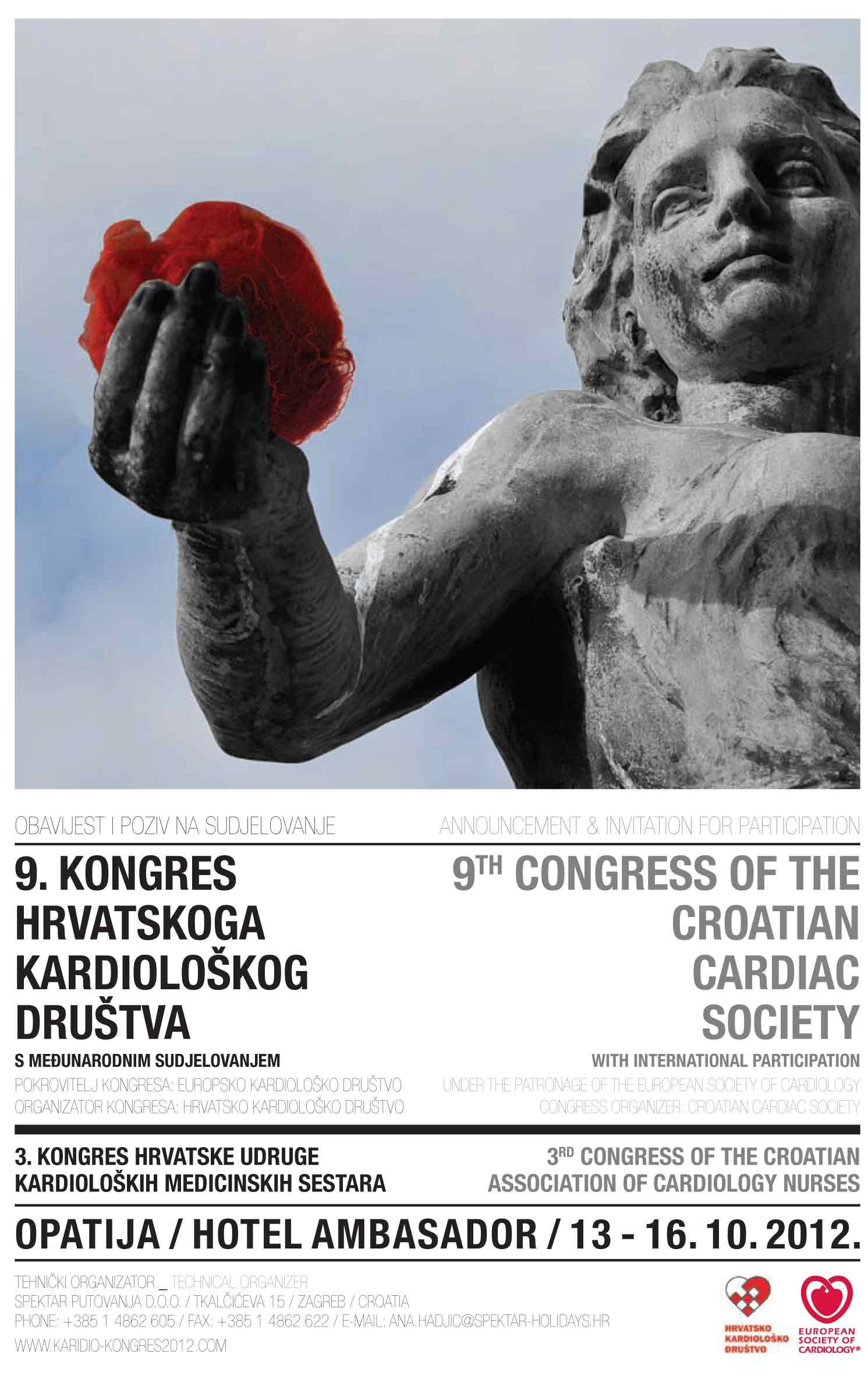 9. Kongress der Kroatischen Gesellschaft für Kardiologie
