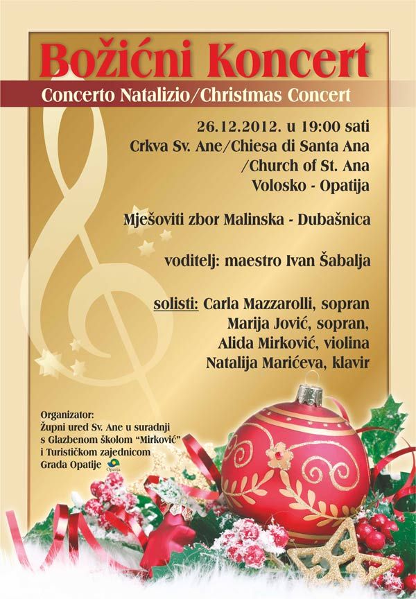 Christmas Concert - St. Anna Church