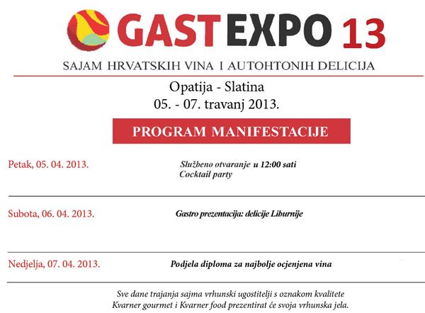 Gast Expo 13 Opatija