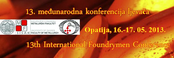 13th International Foundrymen Conference