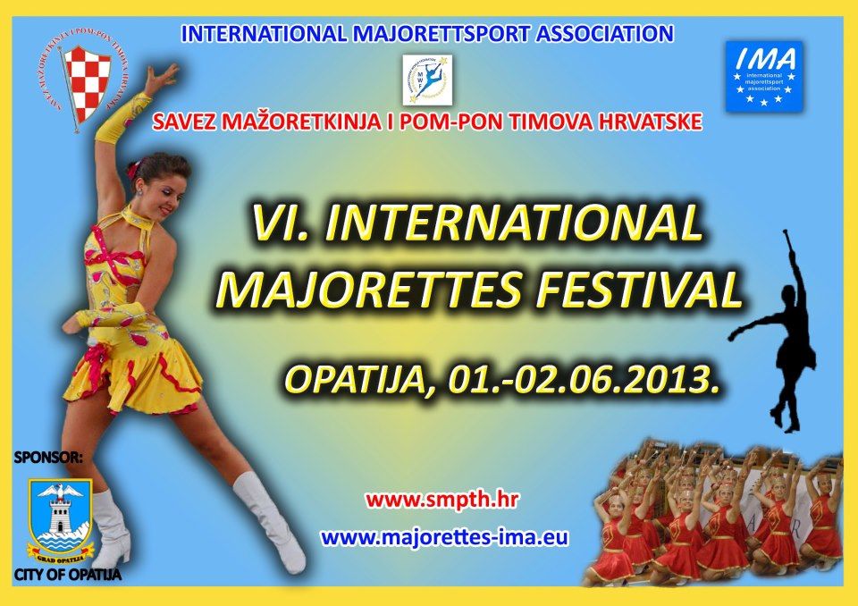 Državni turnir i međunarodni festival mažoretkinja