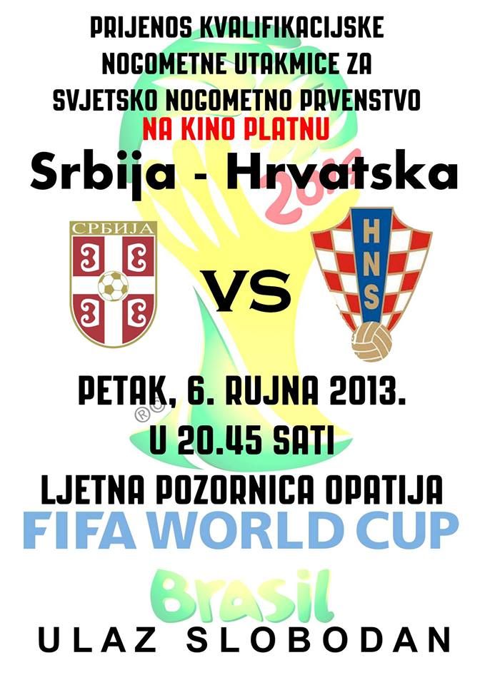 Srbija : Hrvatska 