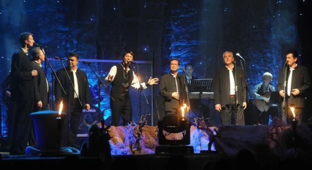 The concert of Klapa Intrade and Tomislav Bralic