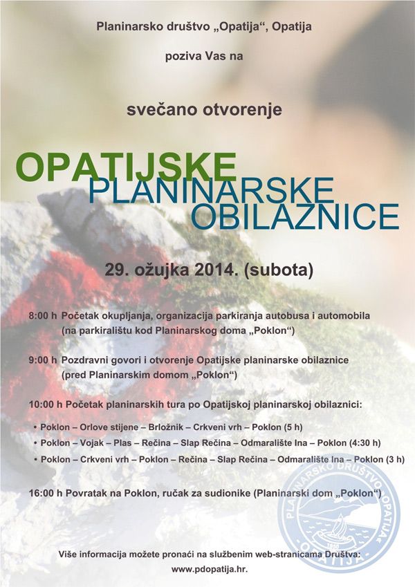 Opening of Opatija mountaineering beltway