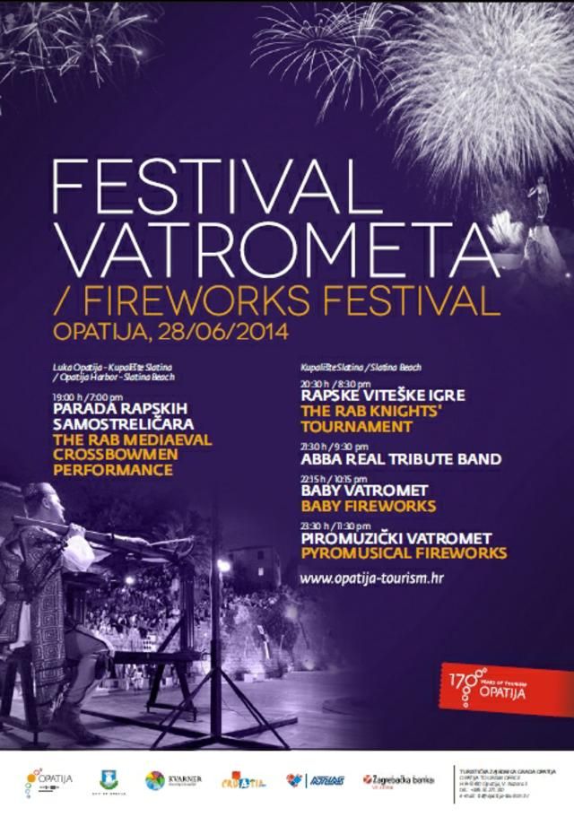 Fireworks Festival Opatija 2014
