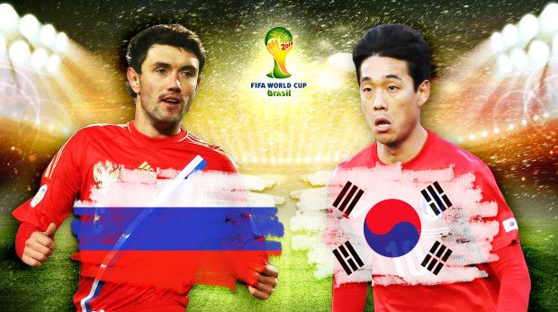 Brazil 2014: Russia - South Korea