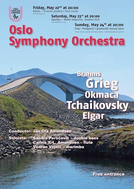 Koncert Simfonijskog orkestra grada Osla 