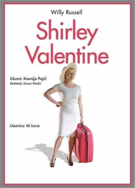 Noć kazališta - Willy Russell: Shirley Valentine