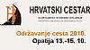 Održavanje cesta 2010